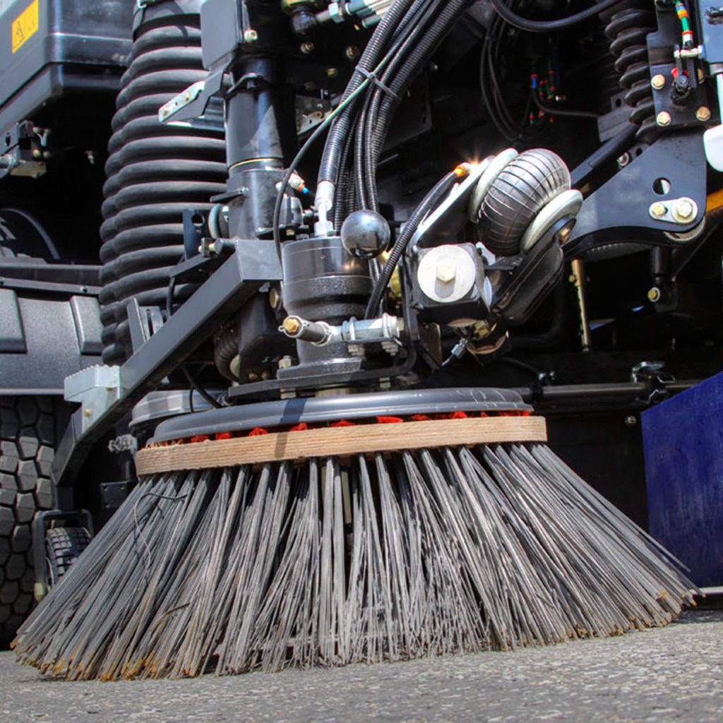 Retail Parking Lot Sweeping